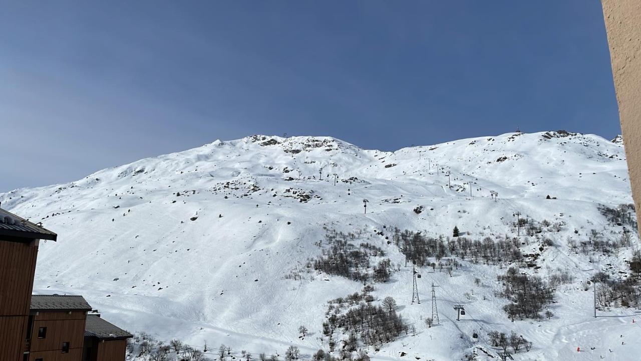 Appartement Pour 6 Personnes Au Pied Des Pistes Au Calme Aux Menuires Les Asters Сен-Мартен-дьо-Белвил Екстериор снимка