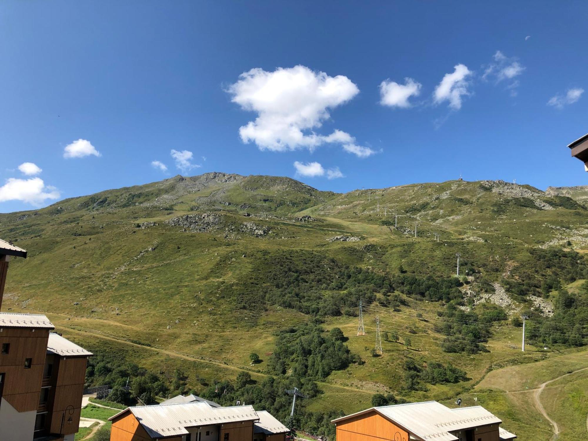 Appartement Pour 6 Personnes Au Pied Des Pistes Au Calme Aux Menuires Les Asters Сен-Мартен-дьо-Белвил Екстериор снимка